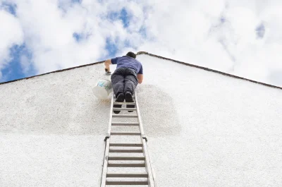 Peinture extérieure à la Godefroy — façades et ravalement